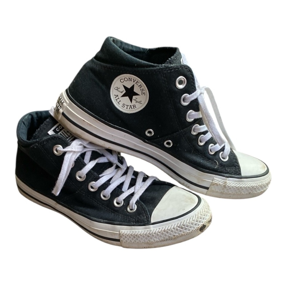 Converse Black and White Canvas Sneakers Timeless Style